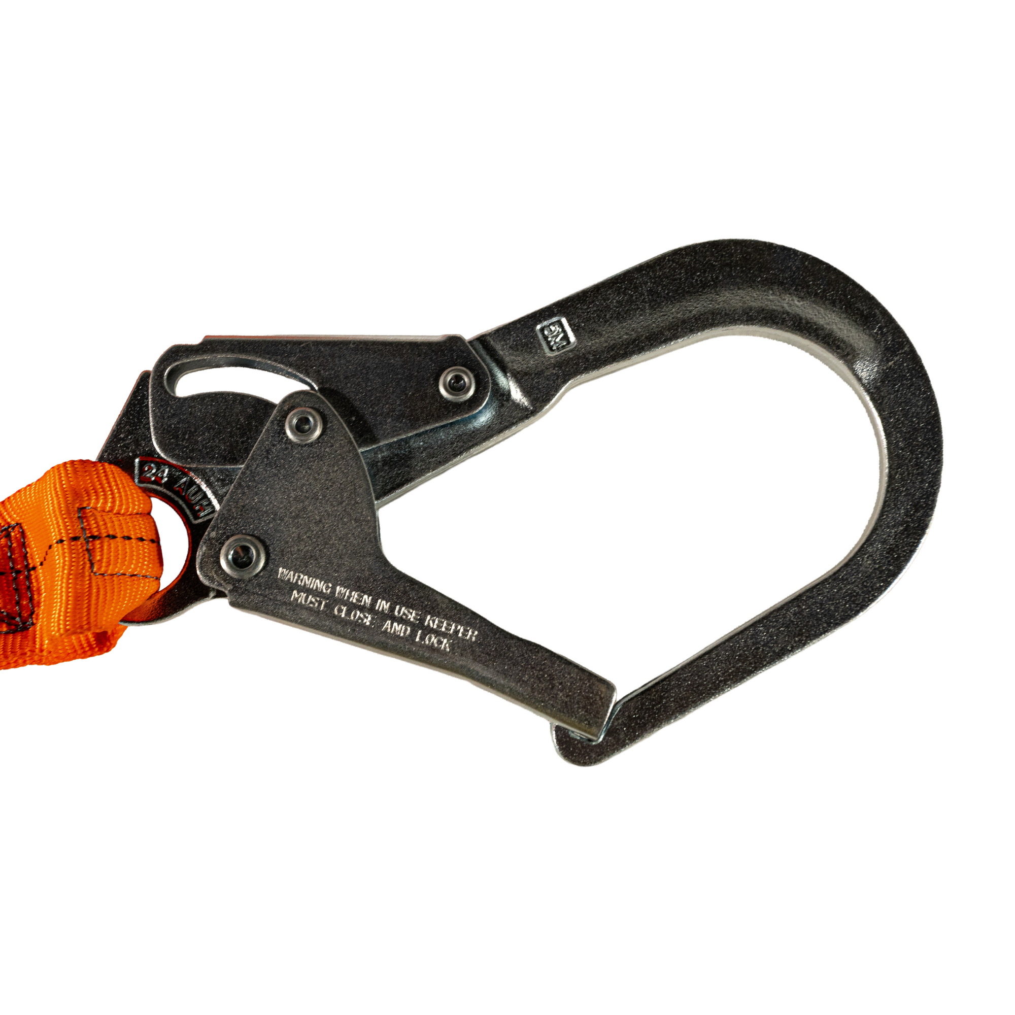 Safewaze V-Line 6 ft Stretch Internal Energy Absorbing Lanyard, Twin Leg from Columbia Safety